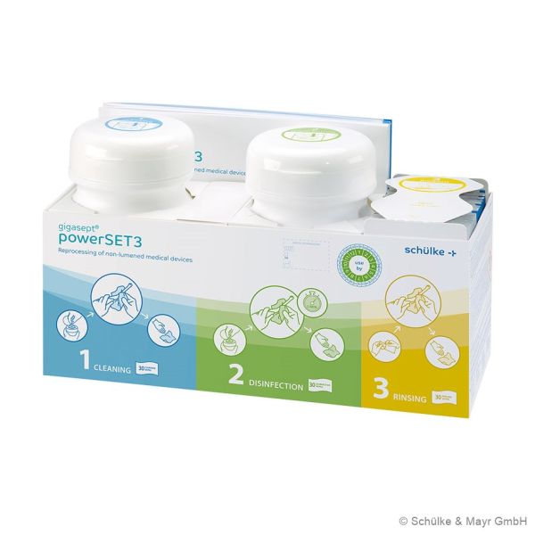 gigasept powerSET3 Ready-to-use Tücher zur manuellen