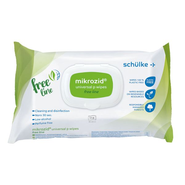 mikrozid universal p wipes free line Desinfektionstücher (114 T.)