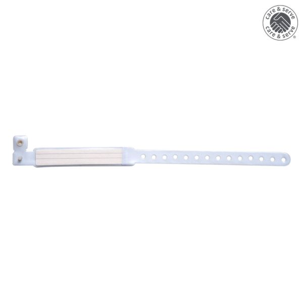 wiroBIG IDENT Erwachsenen Patientennamensbänder weiß (250 Stck.)