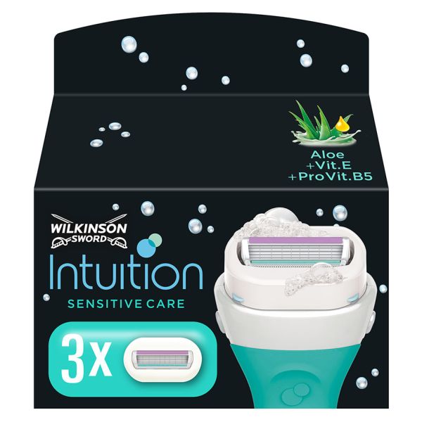 Ersatzklingen für Wilkinson Intuition Naturals Sens. Care (3 Stck.)