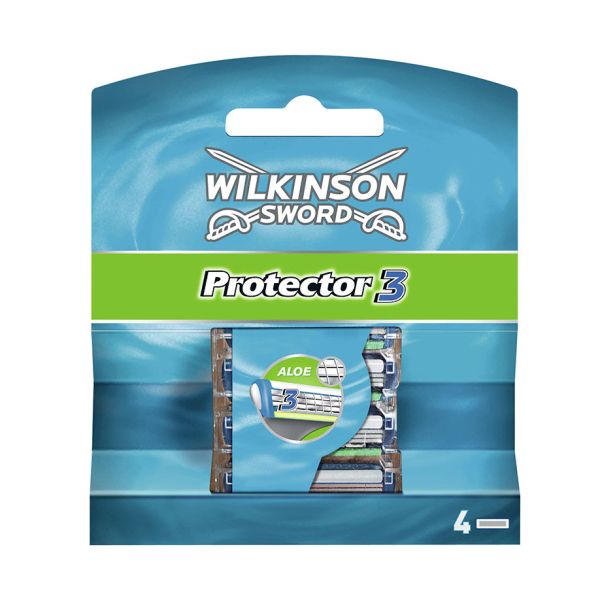 Ersatzklingen für Wilkinson Protector 3 (4 Stck.)