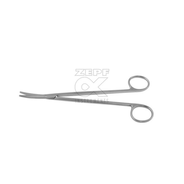 METZENBAUM Präparierschere, gebogen, stumpf/stumpf