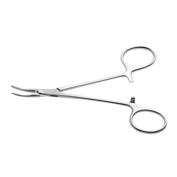 Halsted micro Mosquito Arterienklemme, gebogen