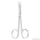 feine Schere, gebogen, spitz/spitz, 12 cm