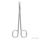 feine Präparierschere Metzenbaum, gerade