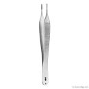 anat. Pinzette Hudson, gerade, fein, 12