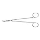 Präparierschere POTTS, fein, gebogen, stumpf/stumpf