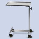 Instrumententisch mit 4 Rollen