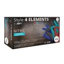 Style 4 ELEMENTS Nitril U.-Handschuhe unsteril puderfrei Gr. L (96 Stck.)
