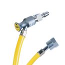 Anschlussschlauch VAC DIN 1,5 m / ISO 0