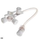 BD Connecta Plus 3 Dreiwegehahn, mit 7 cm Verlängerungsschlauch