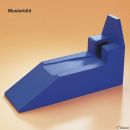 Beinhochlagerungsschiene 1 mit KL-Bezug royalblau Beinlänge 80 cm für Erwachsene