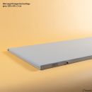 Röntgentischauflage grau 200 x 60 x 1
