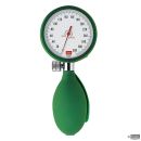 boso clinicus I Blutdruckmessgerät grün, Einschlauch m. Klettenmanschette