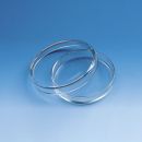 Petrischale,Natron-Kalk-Glas,ohne Nocken mit Deckel-Ø 100 mm