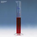 Messzylinder, hohe Form, Klass A, PMP, 500 ml : 5 ml