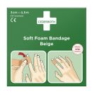 Cederroth Soft Foam Bandage Beige selbstklebendes Pflaster 3 cm x 4