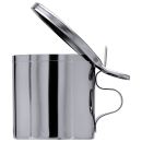 Sputumbecher mit Einhandklappdeckel, 0