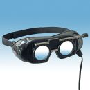 Nystagmusbrille nach Frenzel mit klappbaren Gläsern