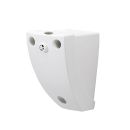 Wandhalter reinweiß für 16 mm Pin (Zapfen)