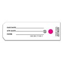 Indikatoretiketten aus Papier (100 Stck) passend für Mini- und Dental Container