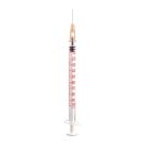 DISPOMED-Einmal-Spritzen 1 ml Insulin, U-100