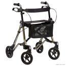 Leichtgewichtrollator TAiMA M-GT aus Aluminium Gestell resedagrün metallic