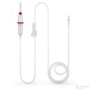 Transfusionsgerät Haemofusor LL, mit Tropfkammer