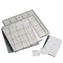 Medikamententablett Langenau mit 16 Feldern inkl. Verordnungsblock