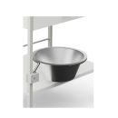 Abwurfschale Ø 320 mm aus Edelstahl für Vielzweckwagen Variocar und 08/16