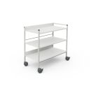 Regalwagen 08/16, 833 mm hoch, weiß 0