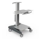 fuego Liftwagen 2 Laptop, Metall, mit 1 Metallplatte