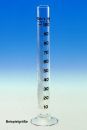 Messzylinder, Rundfuß 100 ml, hohe Form 0