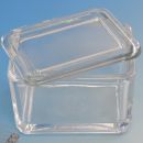 Glaskasten mit Deckel allein 9 x 7 x 6