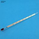 chemisches Thermometer 50°C rote Füllung