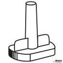 Zyto-Kammer mit Dichtung, PP, 1-fach 1 ml