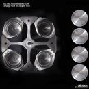 Ausschwingrotor 4-fach, mit Hettodur- Beschichtung