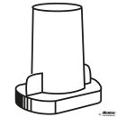 Zyto-Kammer mit Dichtung, PP, 1-fach 8 ml