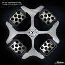 Ausschwingrotor 4-fach, ohne Gehänge, Winkel 90°