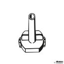 Zyto-Kammer mit Dichtung, PP, 1-fach 2 ml