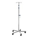 OP-Edelstahl-Infusionsständer mit Beschwerung
