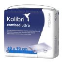 Kolibri combed PREMIUM ultra, blau, Krankenunterlagen 60 x 90 cm (25 Stck.)