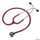 Baby-Prestige Stethoskop Edelstahl, burgunder
