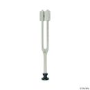 Stimmgabel nach Lucae c 128 Hz mit Dämpfern und Kunststofffuß