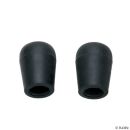 Ohroliven schwarz, innen Ø 6,5 mm (10 Stck.)