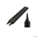 Einweg-Ohrtrichter groß, schwarz, Ø 4 mm (10 x 100 Stck.)