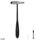 Reflexhammer nach Troemner, schwer mit kpl. schwarzem Kunststoffgriff