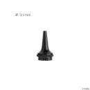 Dauer-Ohrtrichter schwarz, Ø 3,5 mm (3 Stck.)