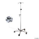 Infusionsständer 5-Fuß, schwere Ausführung