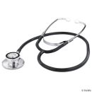 Double-Stethoskop Aluminium, schwarz